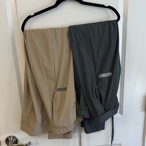 Hurley Beige and Gray Joggers